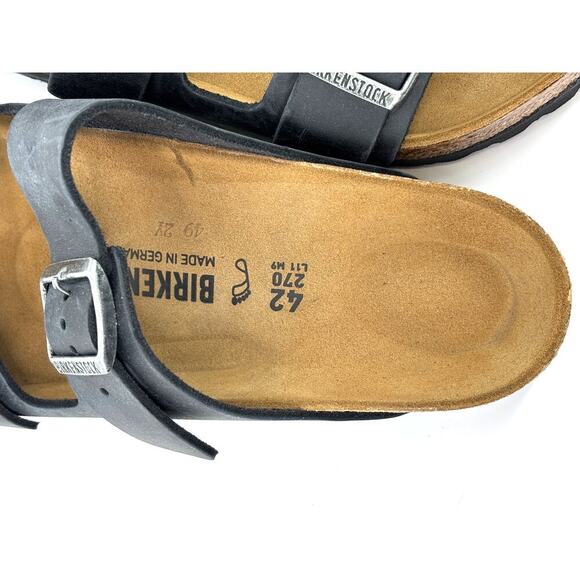 NIB Black Birkenstock Arizona BS Unisex Sandals Size 42 - Picture 5 of 14